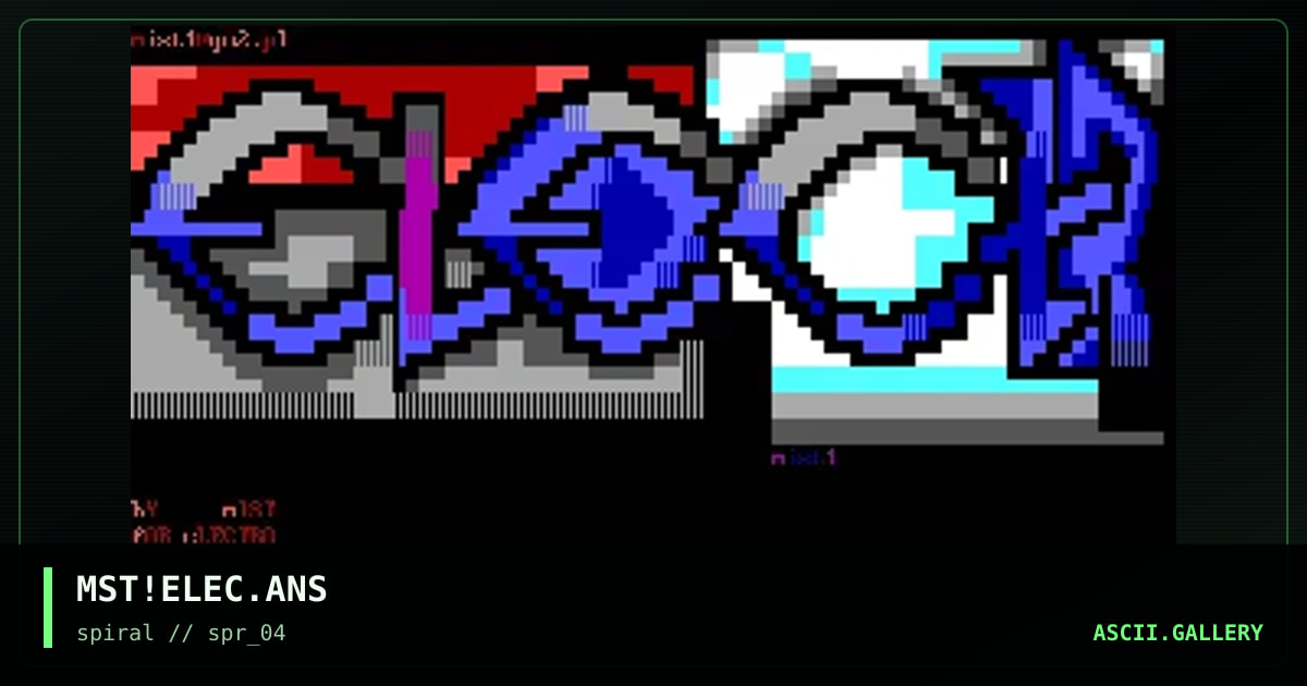 MST!ELEC.ANS, by mist, 2001