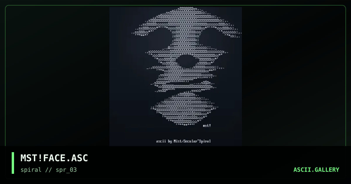 MST!FACE.ASC, by mist, 2001