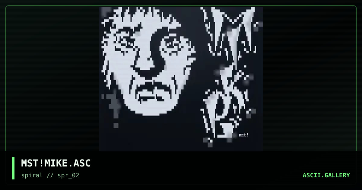 MST!MIKE.ASC, by mist, 2001