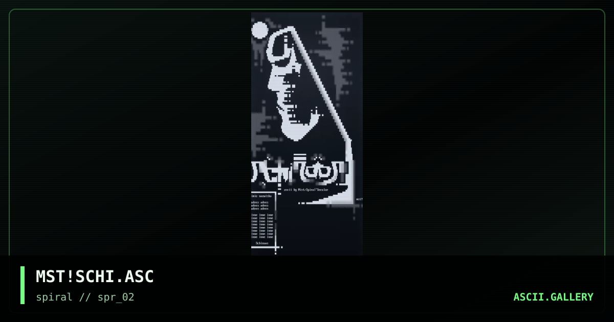 MST!SCHI.ASC, by mist, 2001