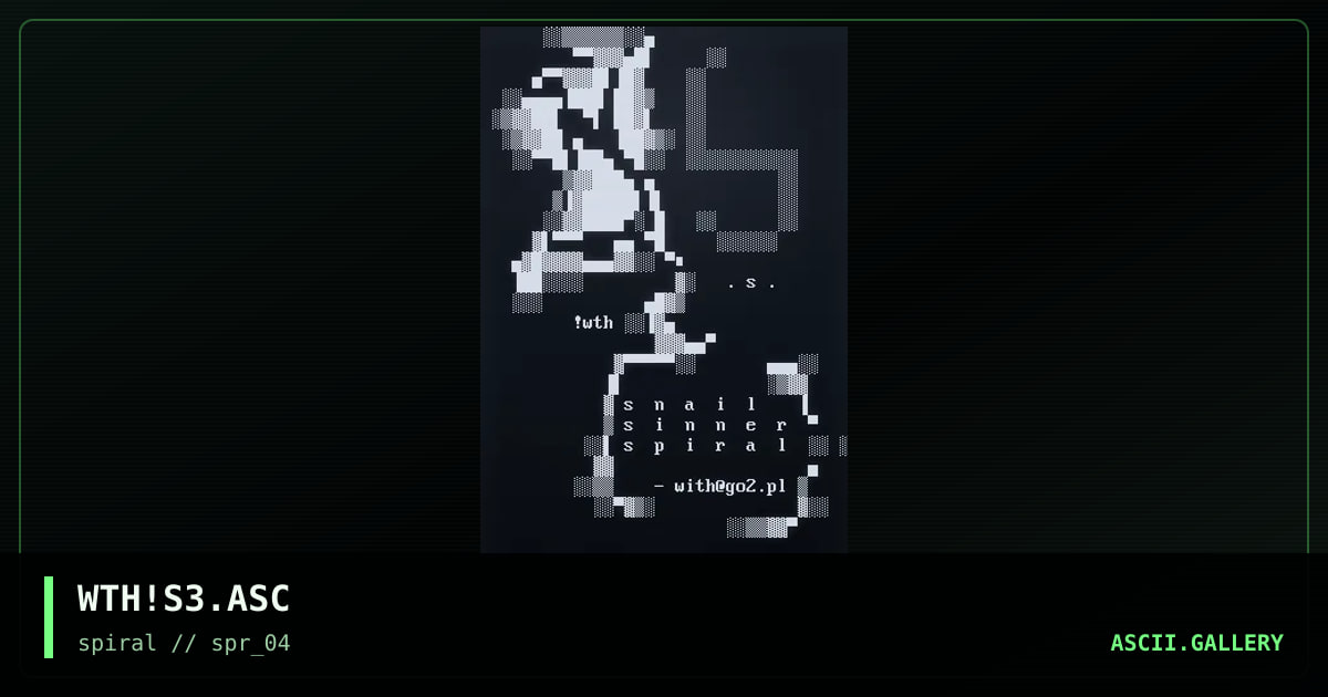 WTH!S3.ASC, by with, 2001