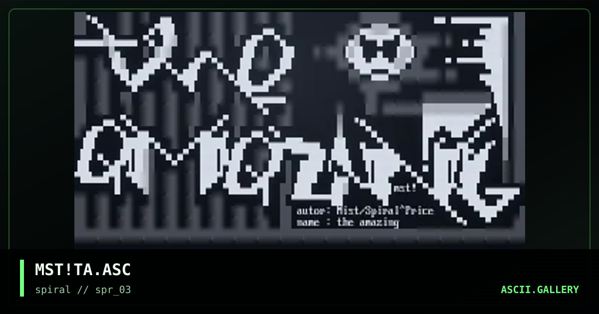 MST!TA.ASC, by mist, 2001