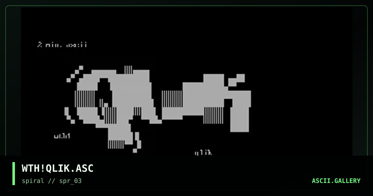 WTH!QLIK.ASC, by with, 2001