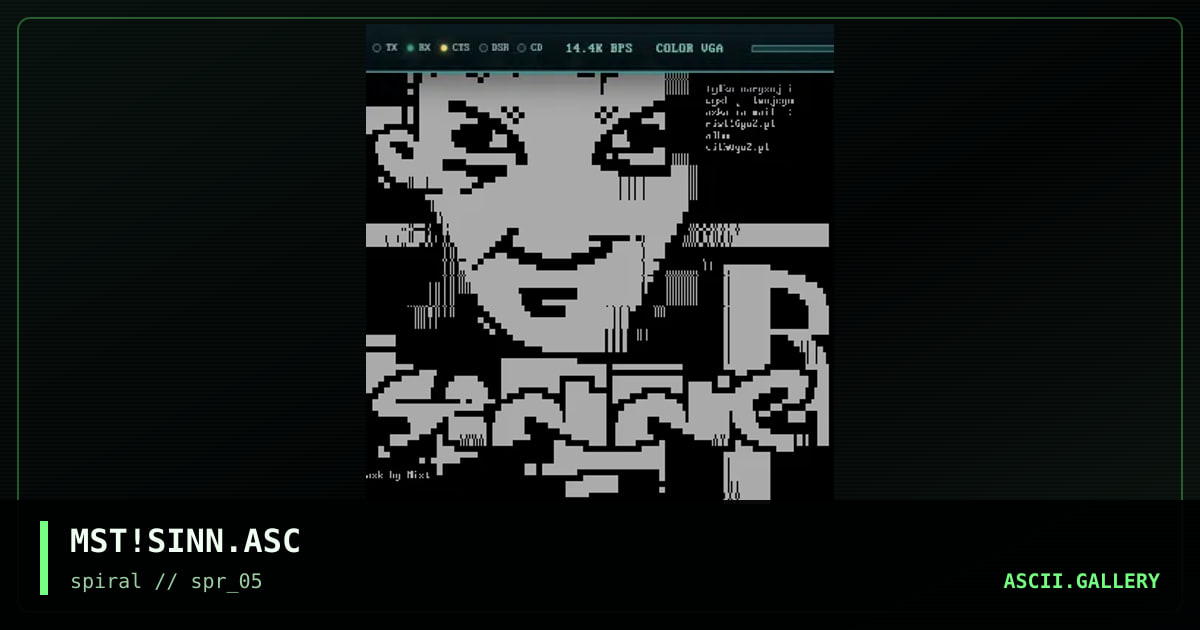 MST!SINN.ASC, by mist, 2001