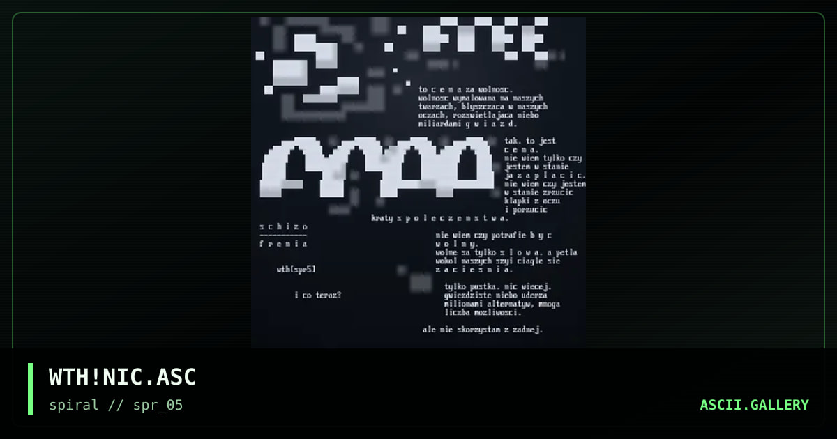 WTH!NIC.ASC, by with, 2001
