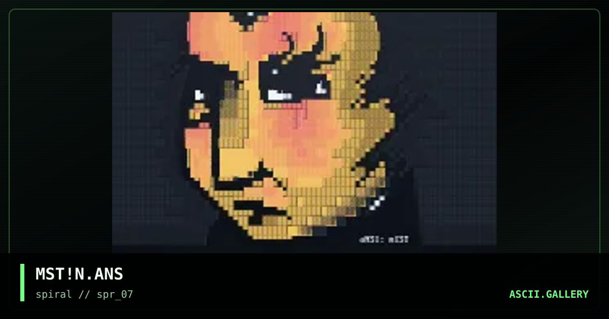 MST!N.ANS, by mist, 2002