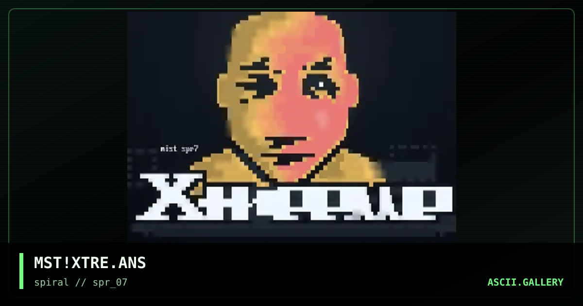 MST!XTRE.ANS, by mist, 2002