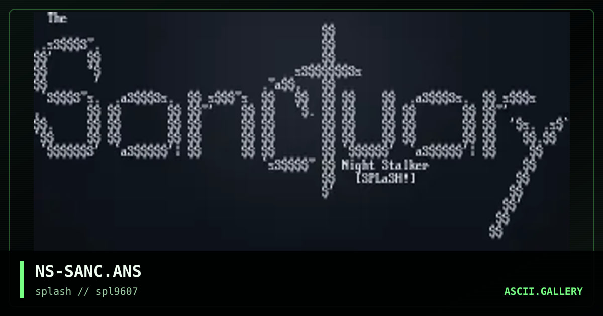 NS-SANC.ANS, by nightstalker, 1996