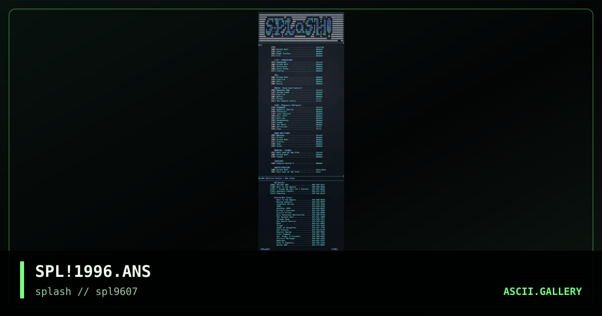 SPL!1996.ANS, by untagged, 1996