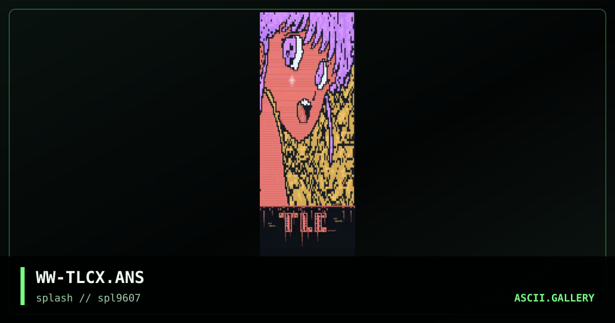 WW-TLCX.ANS, by wicked wolf, 1996