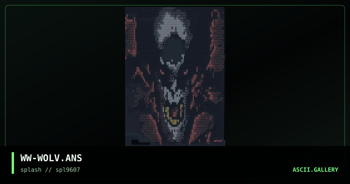 WW-WOLV.ANS, by wicked wolf, 1996