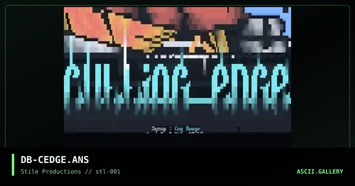 Cutting Edge, by d-vibe, 1994