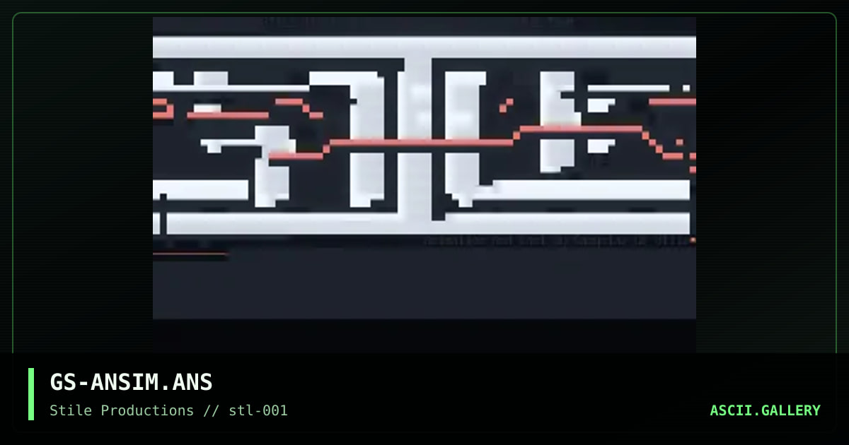 Stile Ansimation, by gangstar, 1994