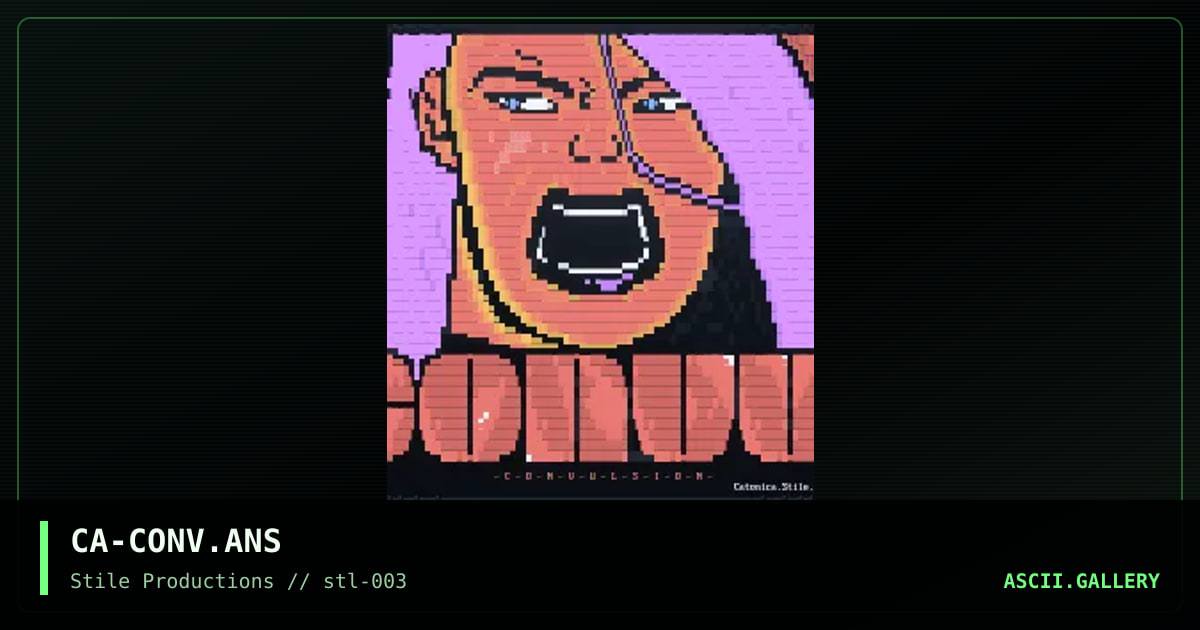 Convulsion Logo, by catonica, 1995