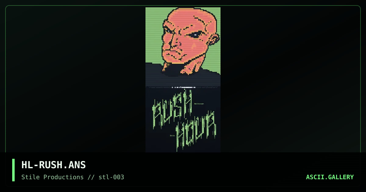 RUSH HOUR, by hellraiser, 1995