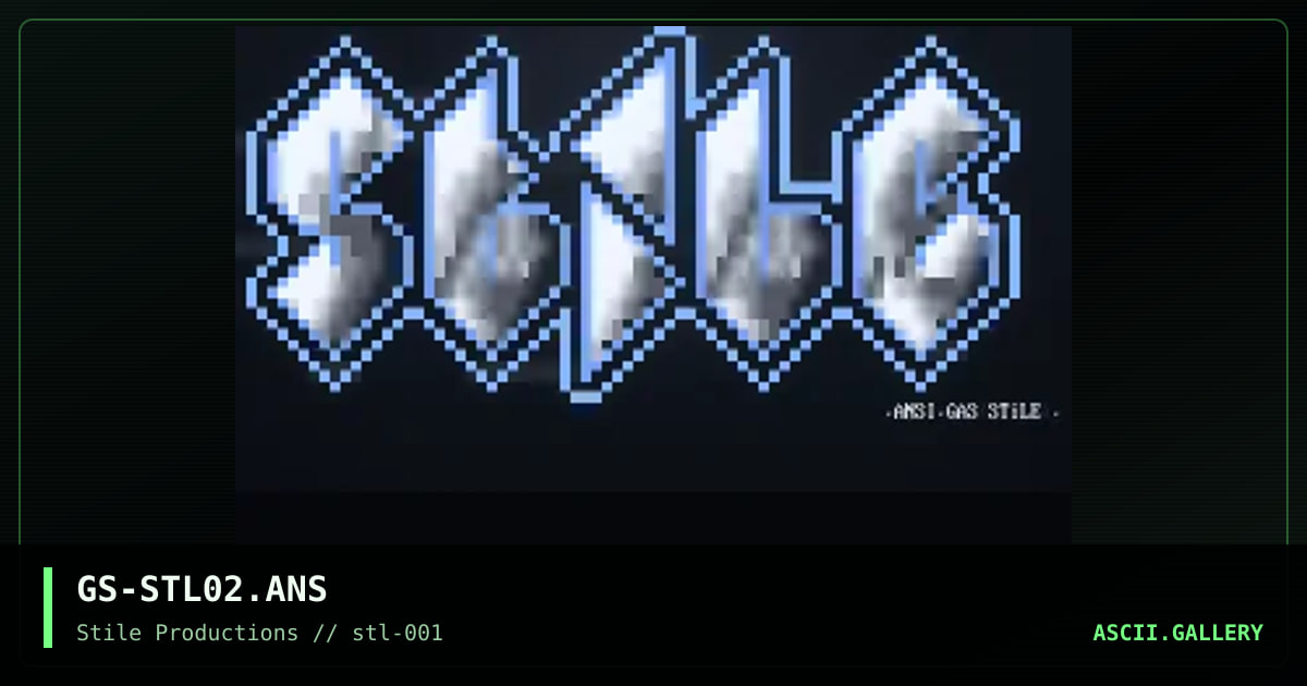 Stile, by gangstar, 1994