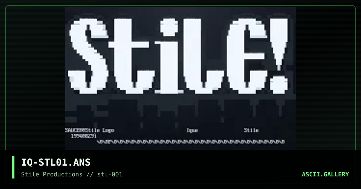 Stile, by ique, 1994