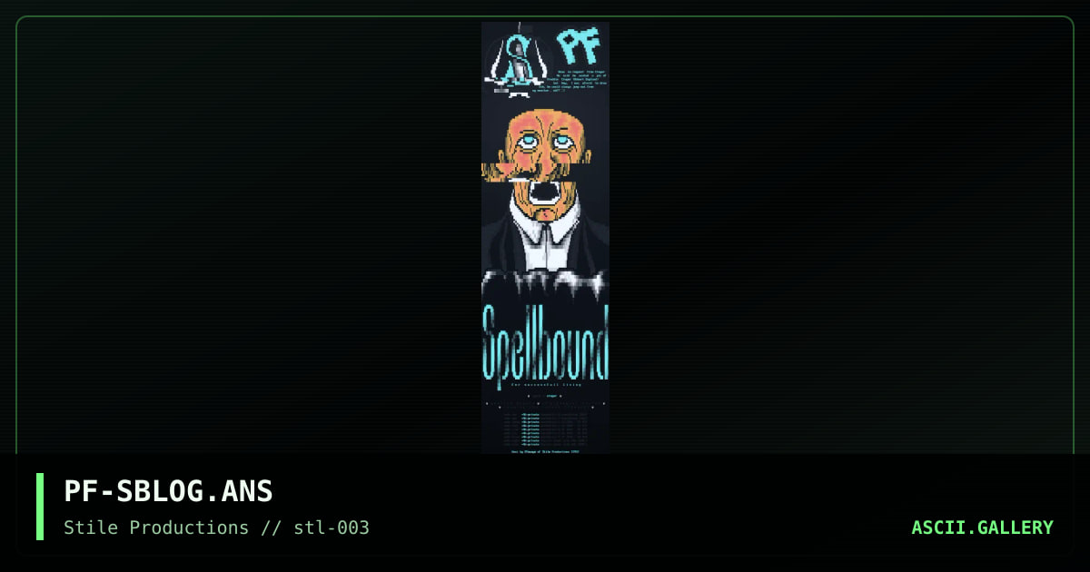 Spellbound Crazy Login, by pfezzyo, 1995