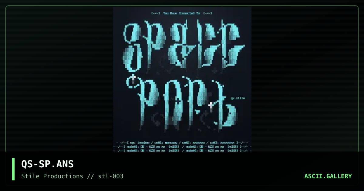 Space Port +46, by quasar, 1995