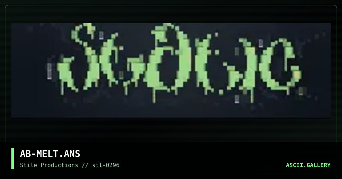 static meltdown, by abnormal, 1996