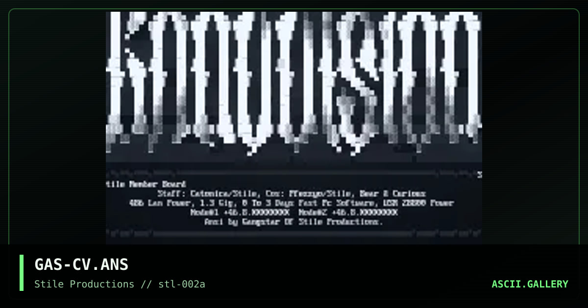 Convulsion, by gangstar, 1995