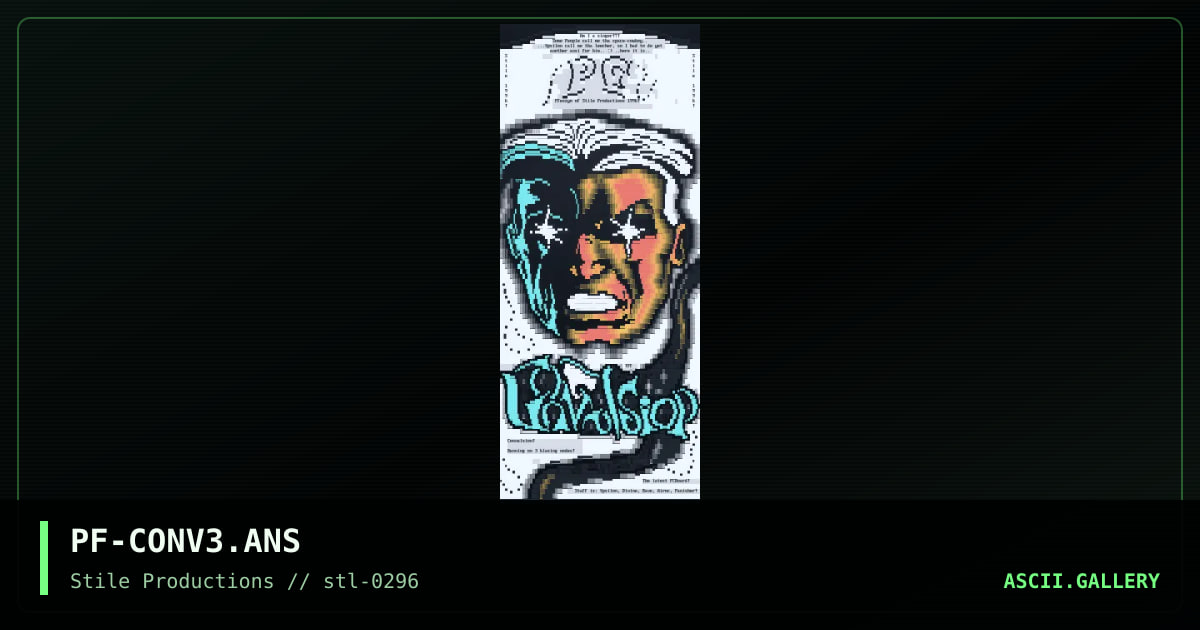 PF-CONV3.ANS, by pfezzyo, 1996