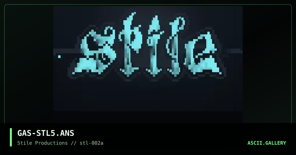 Stile, by gangstar, 1995