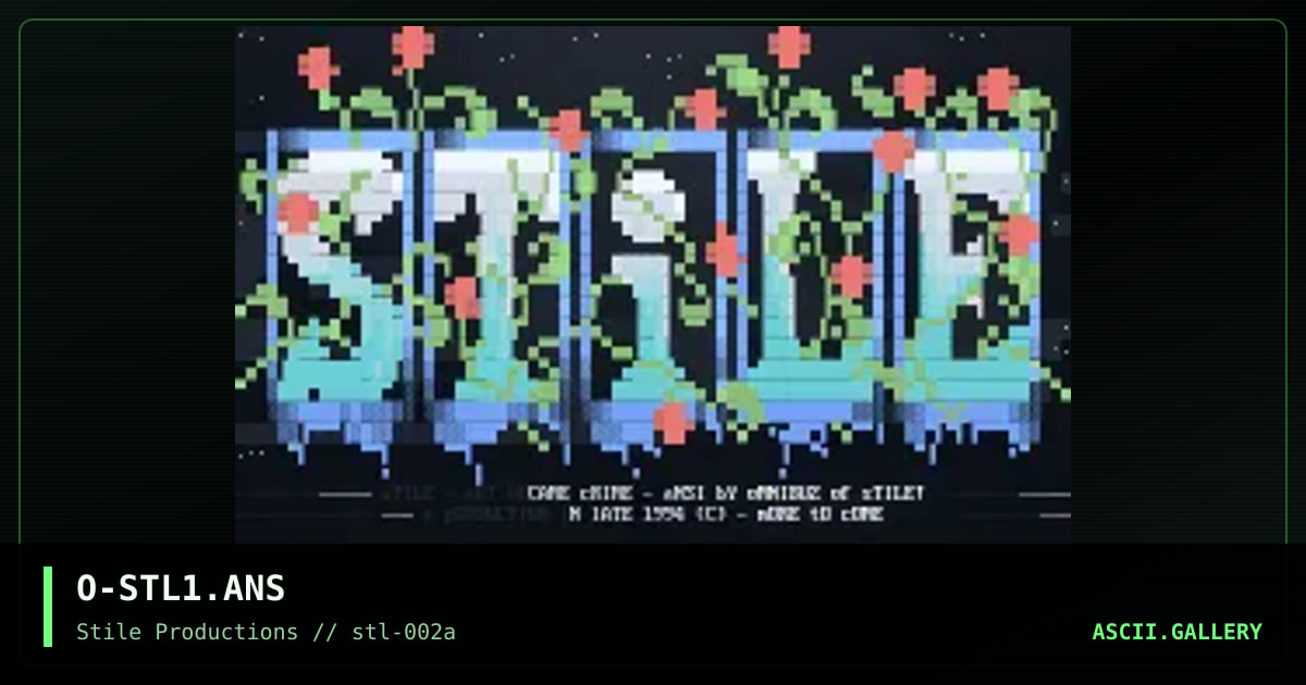 Stile, by omnibuz, 1995