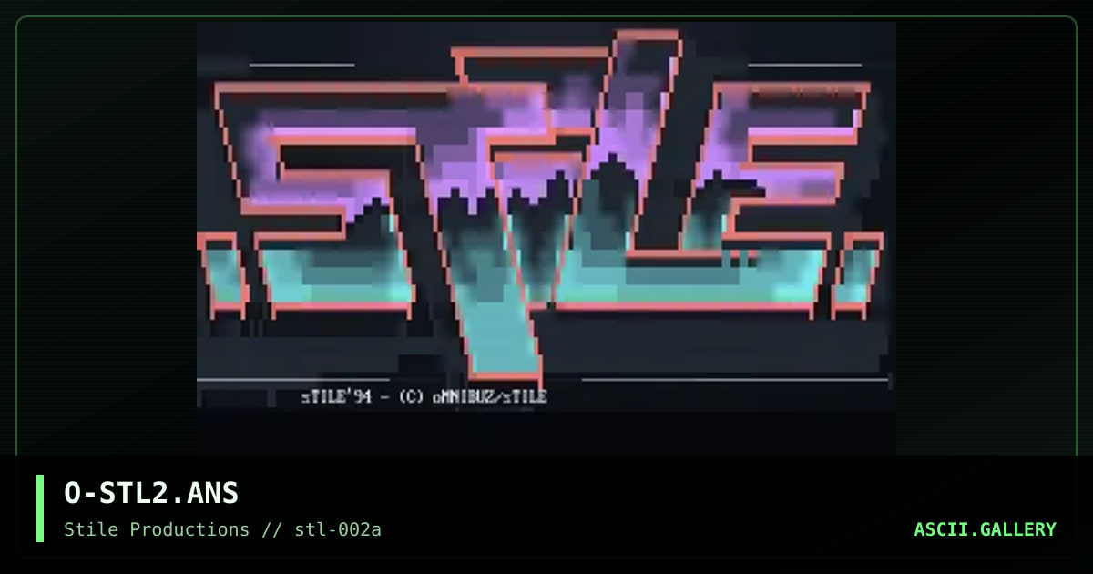 Stile, by omnibuz, 1995
