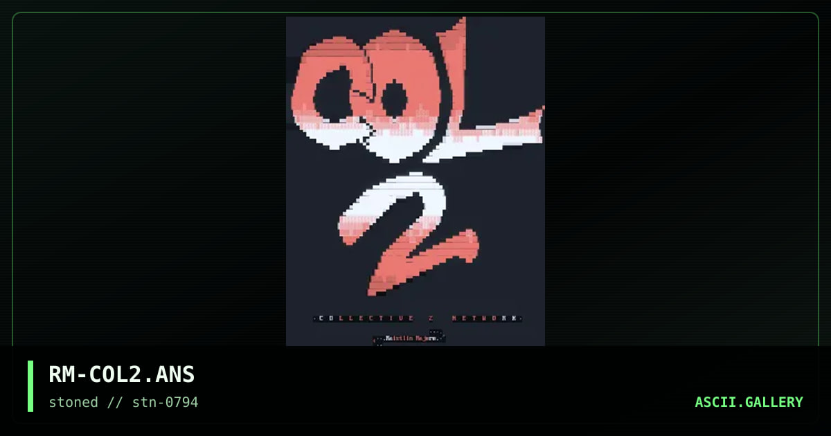 RM-COL2.ANS, by raistlin majere, 1994