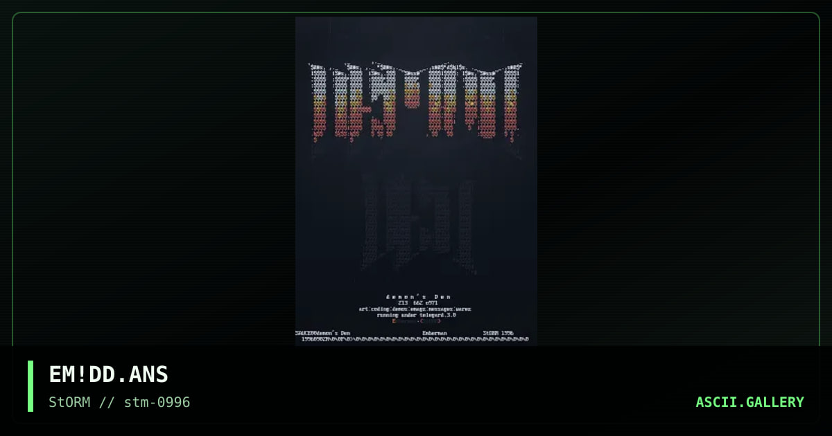 EM!DD.ANS, by untagged, 1996