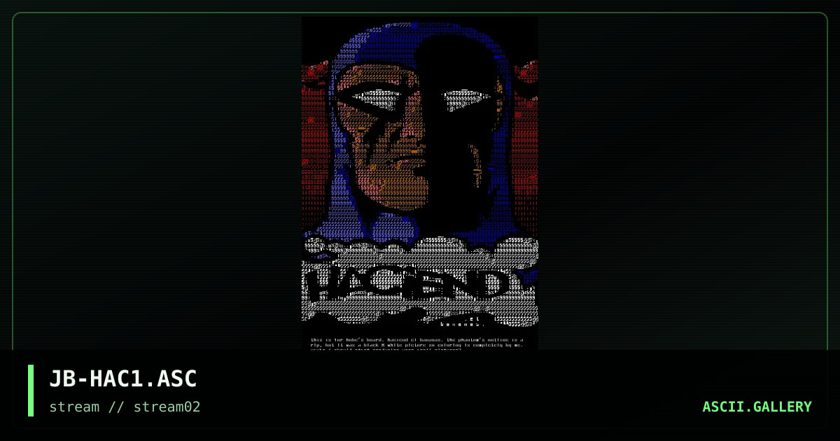 hube's haciend el bananas, by jab, 1997