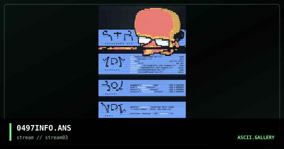 april information file, by jab, 1997