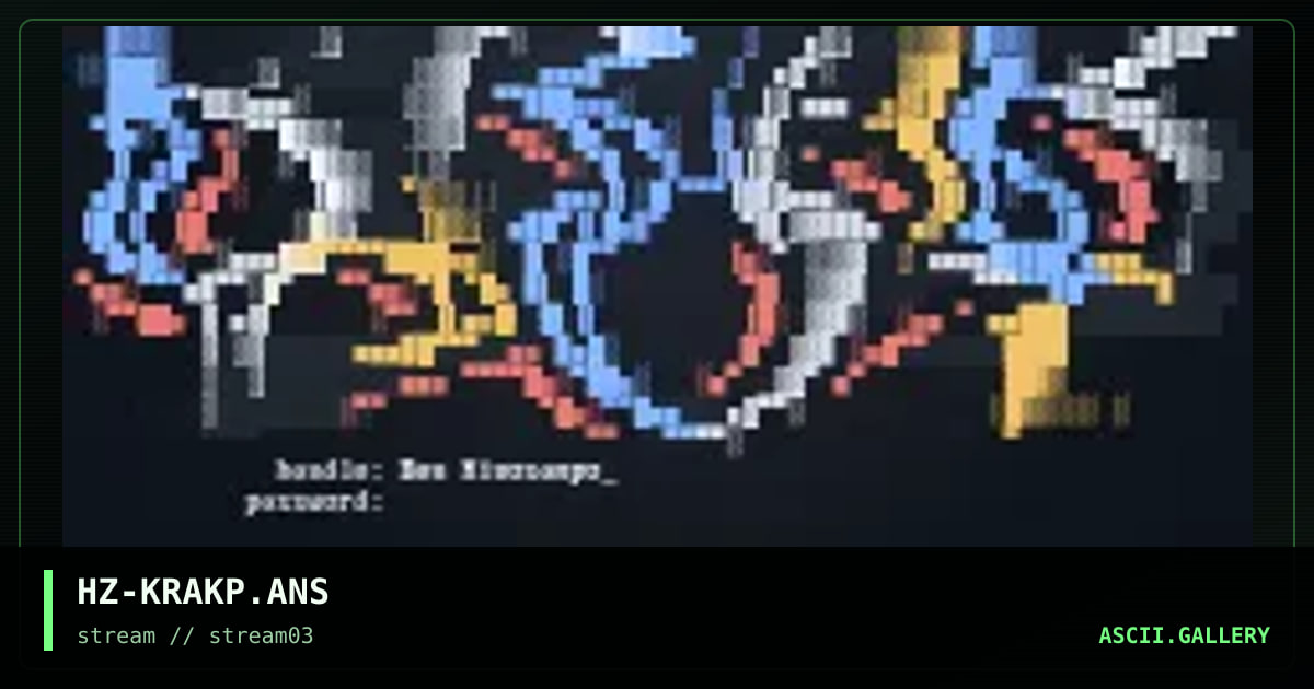 krakpot, by horza, 1997