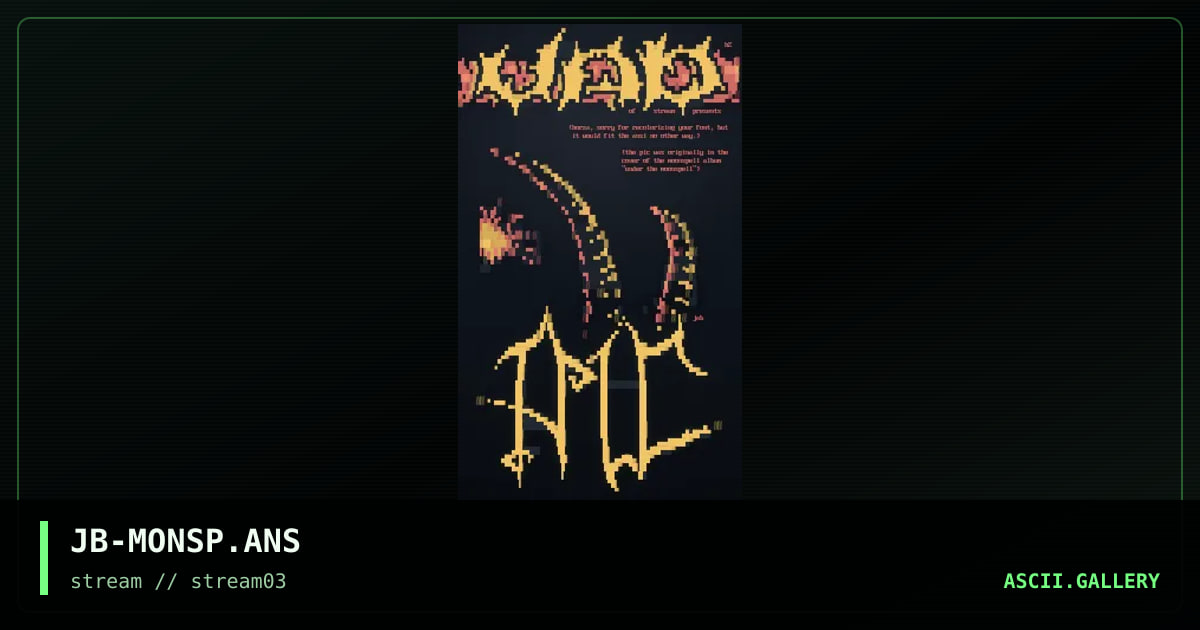 immanence, by jab, 1997