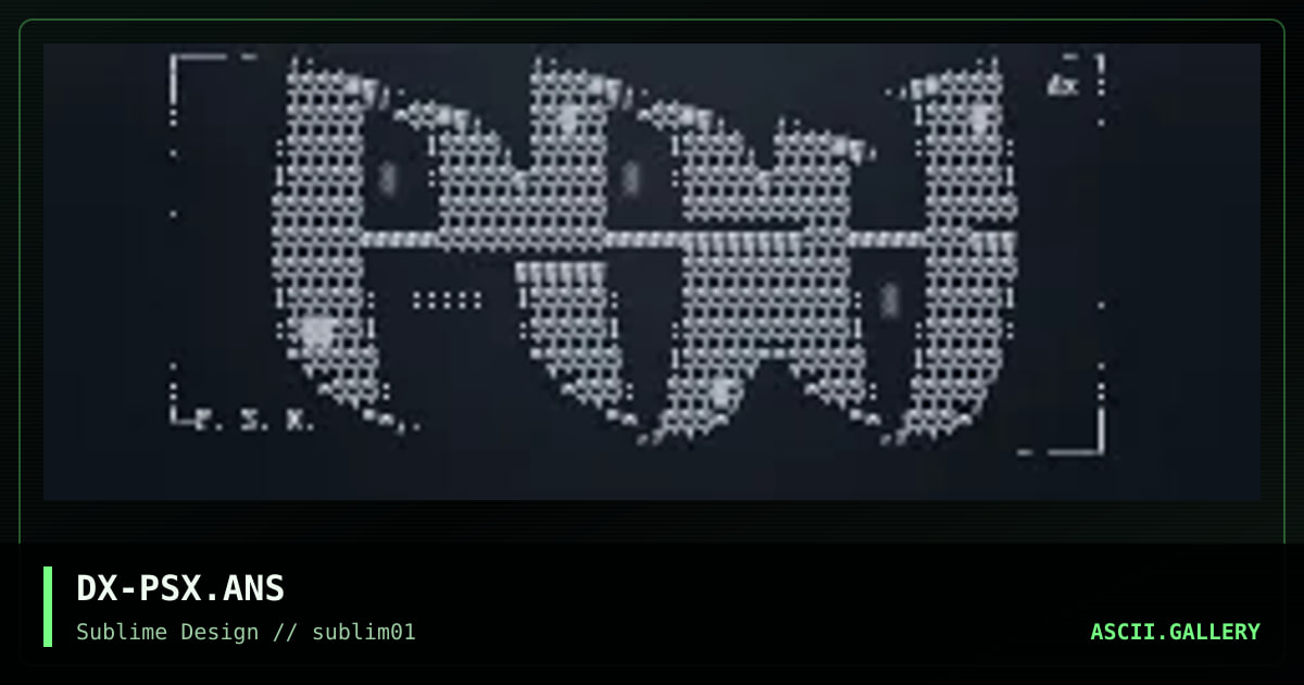 Psx, by drax, 1999
