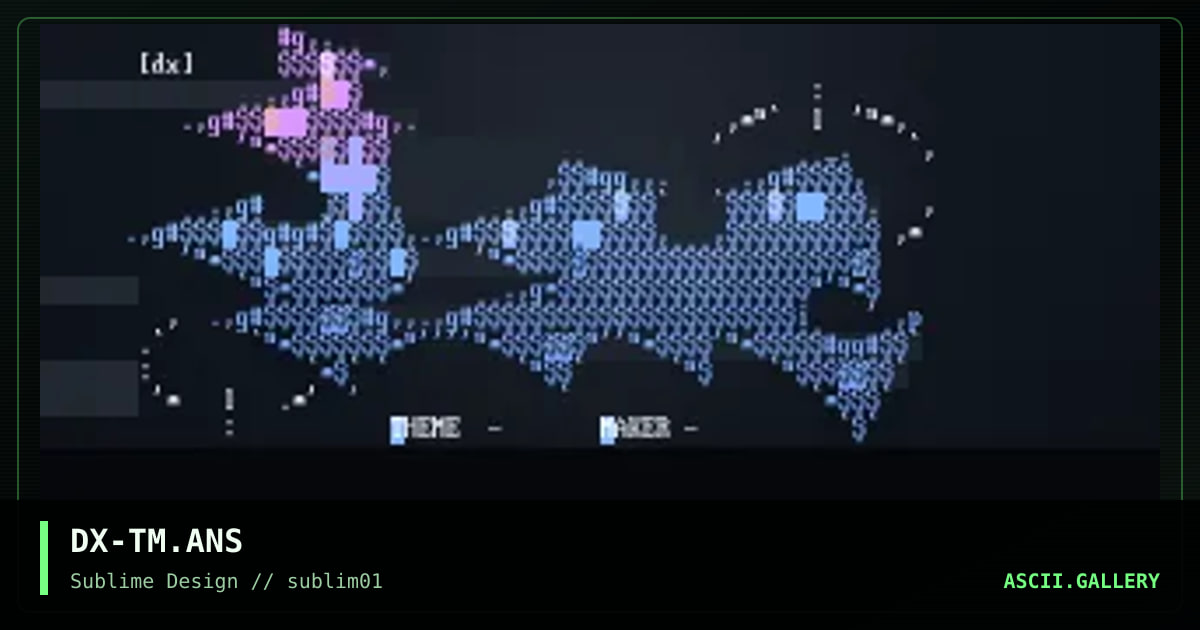 Theme Maker, by drax, 1999