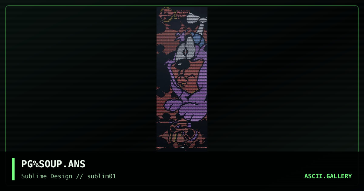 Soup, by polygon, 1999