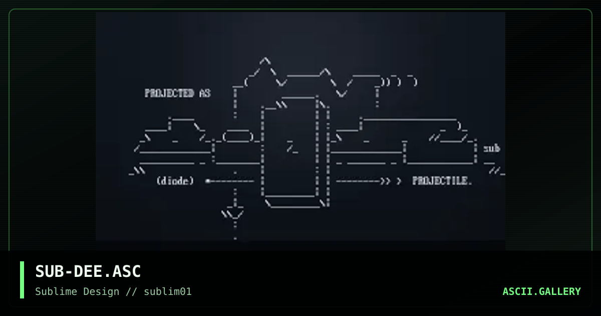 Diode, by subsonic, 1999