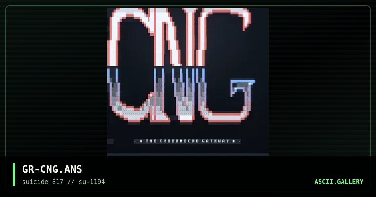 CNG Ad, by griffin 817, 1994