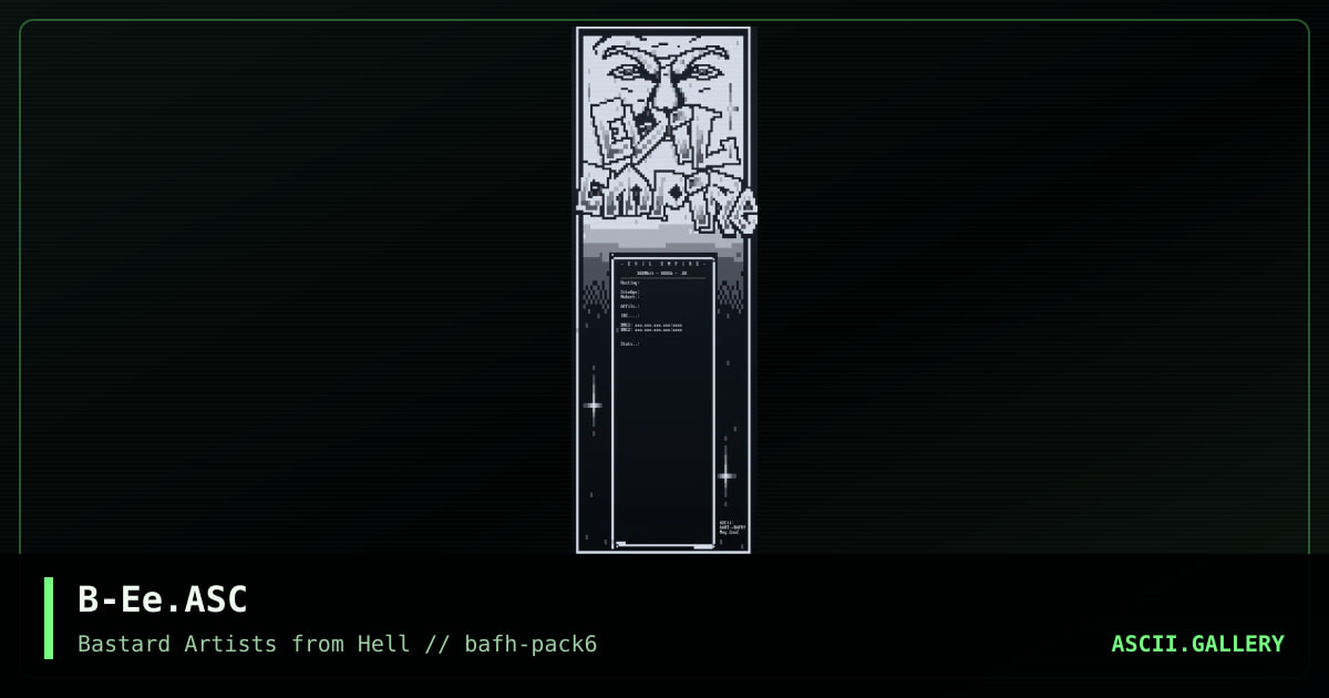 B-Ee.ASC, by bart, 2002