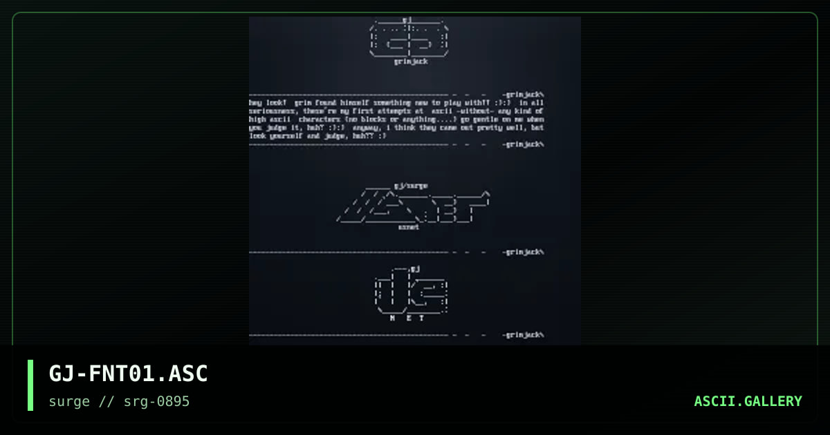 ASCII?!?!, by grimjack, 1995