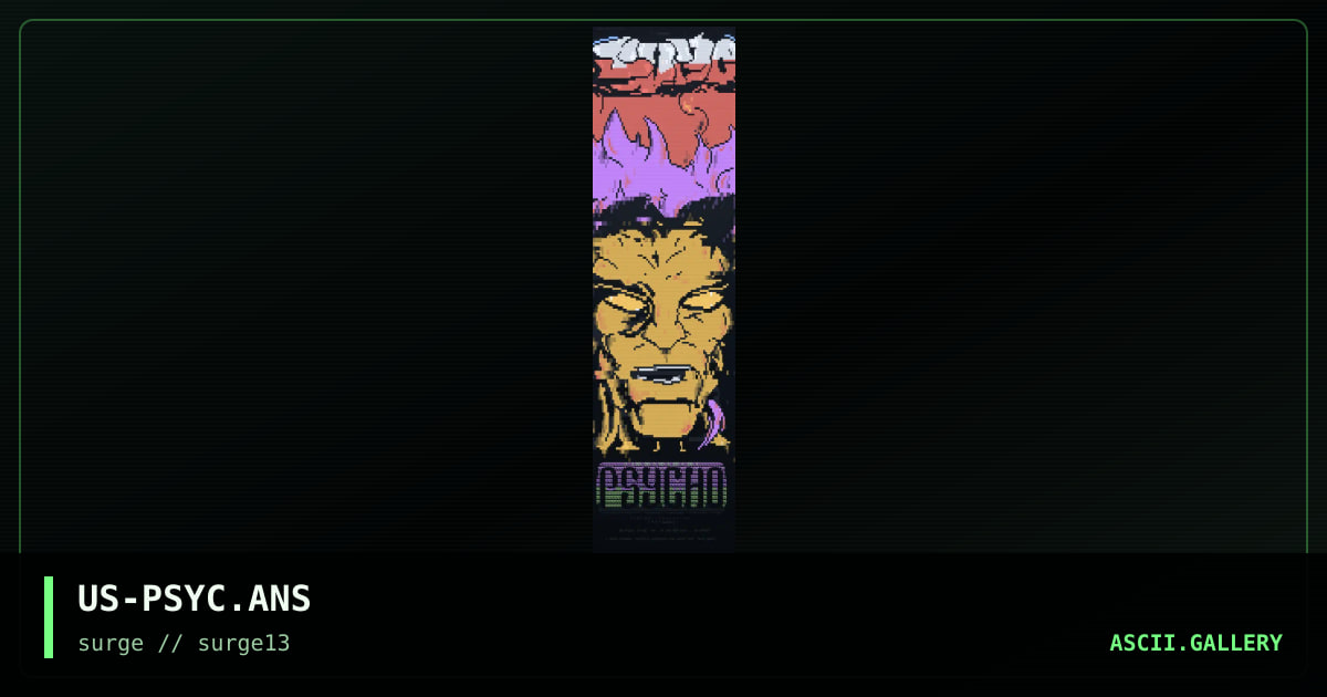 Psycho Assasins, by sadistic nightmare, umaro, 1997