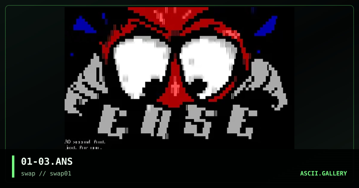 01-03.ANS, by swap, 1996