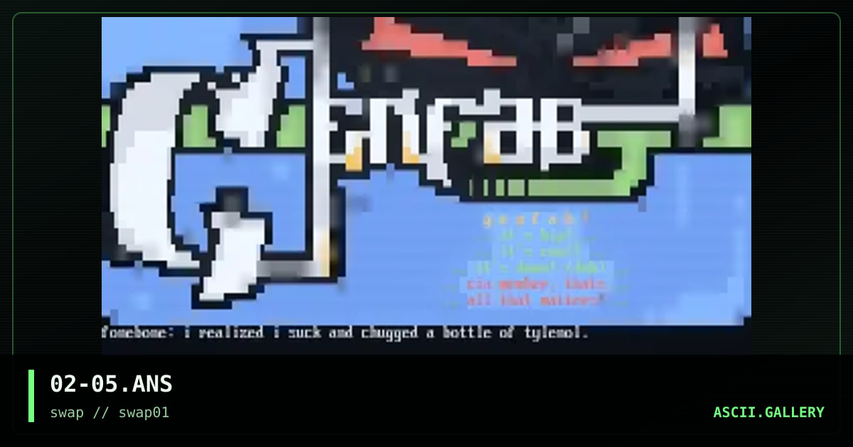 02-05.ANS, by swap, 1996