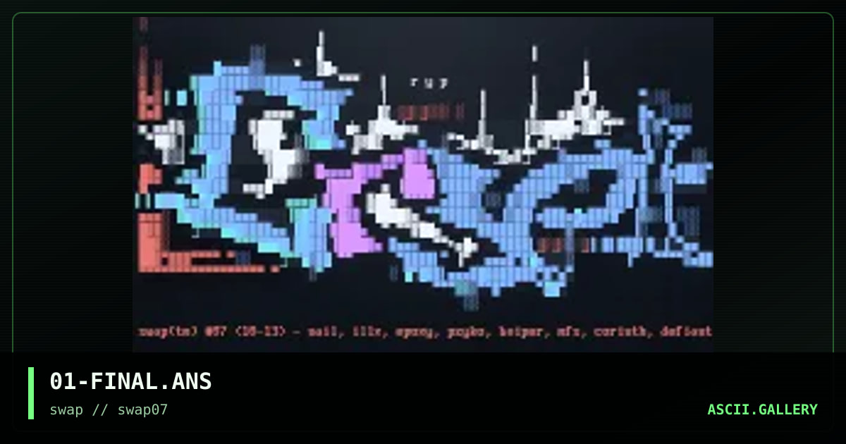 01-FINAL.ANS, by nail, illusion x, epoxy, pzyko, black viper, mel farr suppastar, corinthian, defiant, 1996