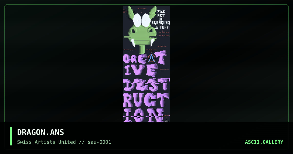 DRAGON.ANS, by duffy duck, 1995