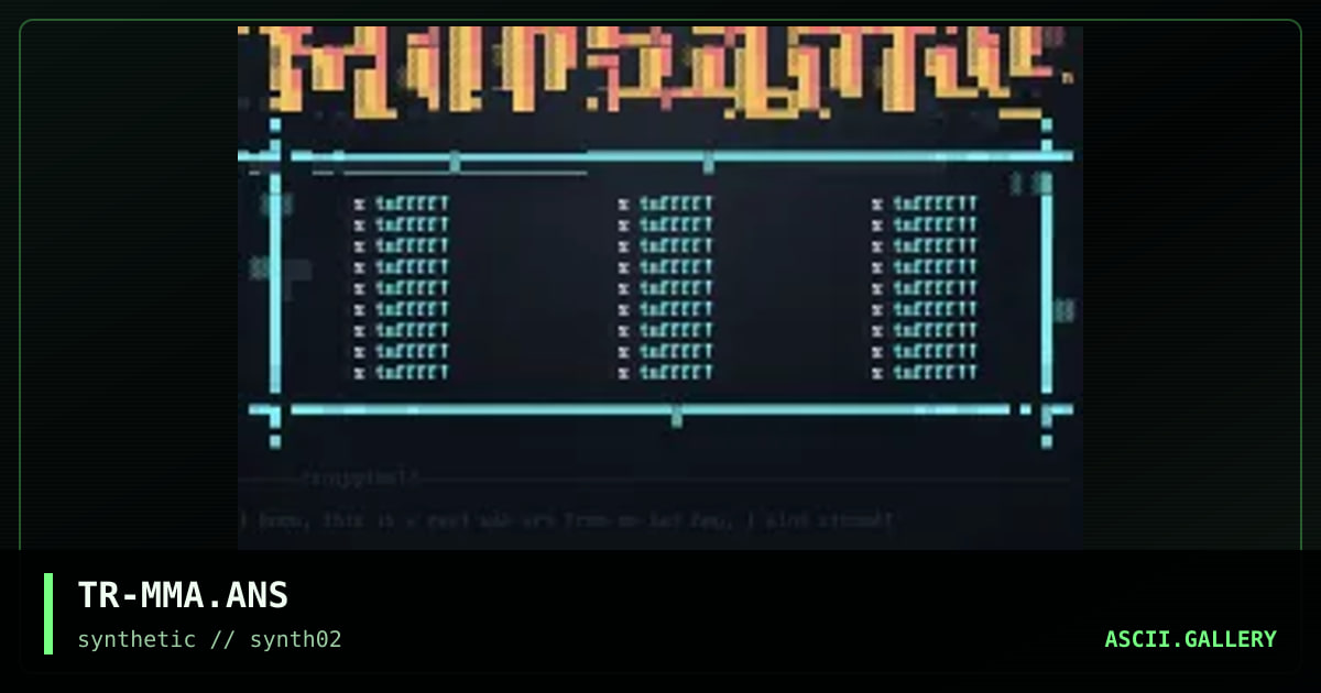 Mur.Main.Menu!, by trippah, 1996