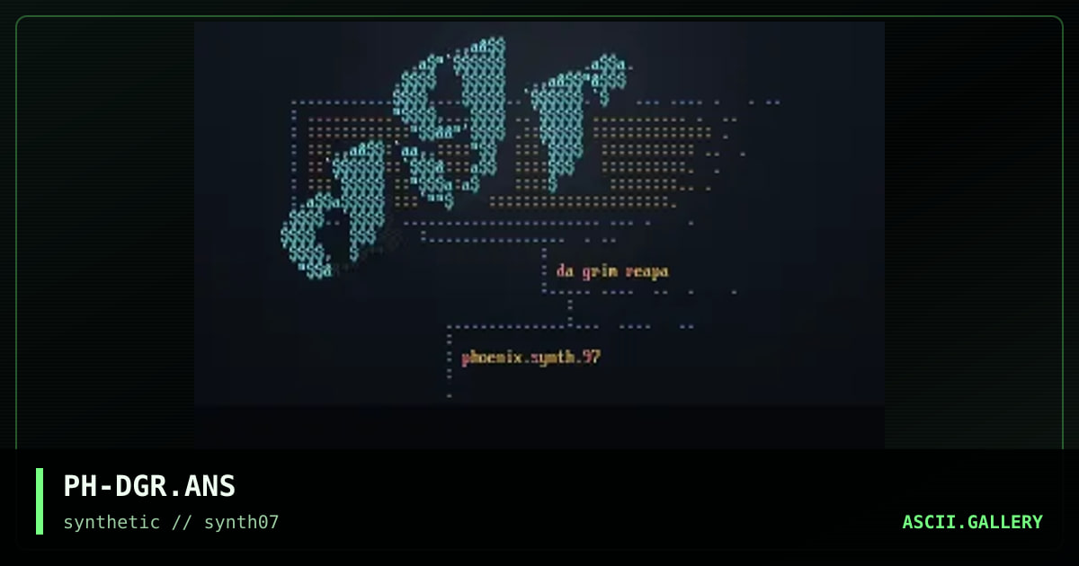 Da Grim Reaper!, by phoenix-synth, 1997