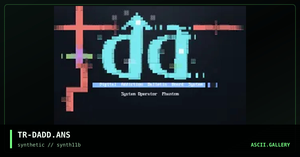 Digital Addiction Add, by trippah, 1997